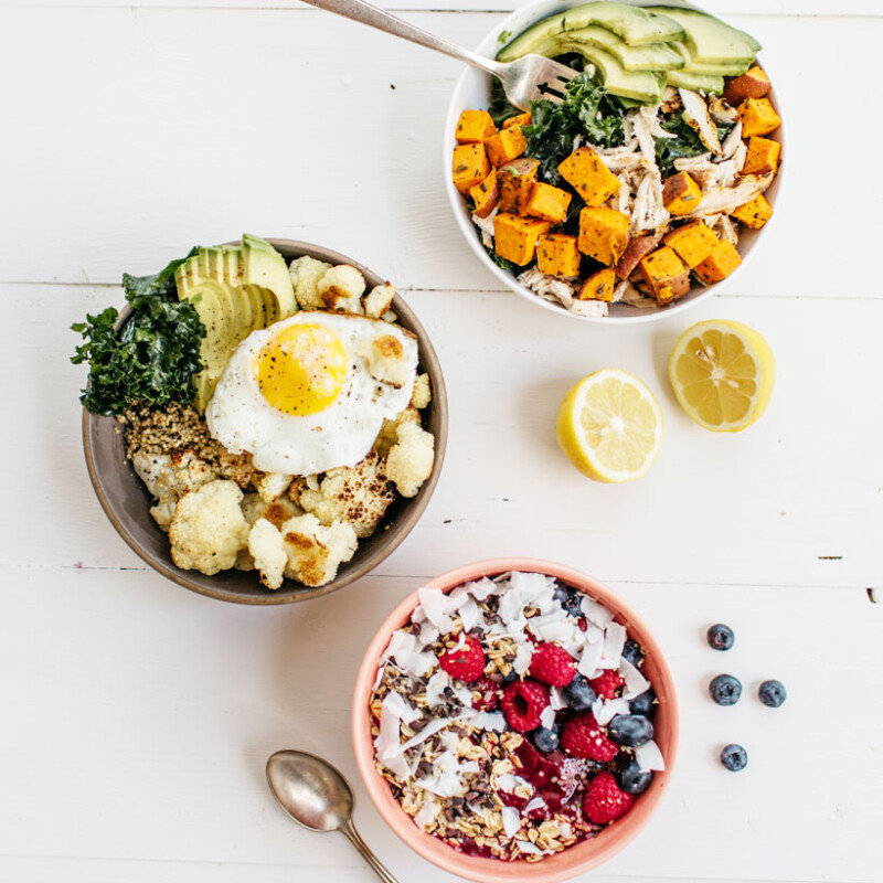 a power bowl for breakfast, lunch and dinner