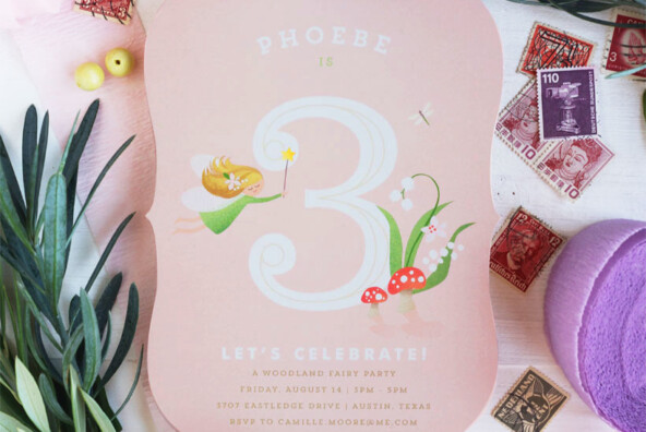 Phoebe's 3rd Birthday with Minted | Camille Styles