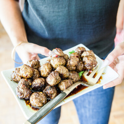 pomegranate and pistachio meatballs