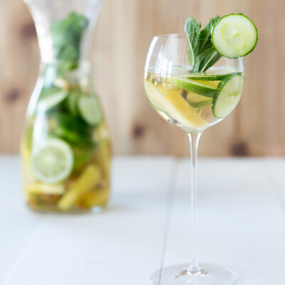 Cucumber Ginger Sangria