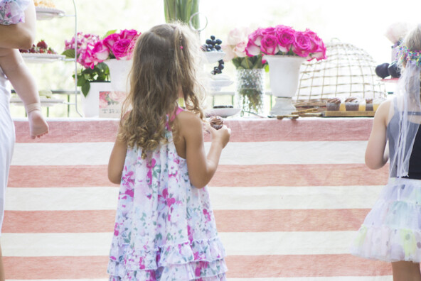 Dessert Buffet // Phoebe's Woodland Fairy Party