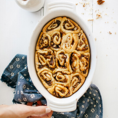 Pumpkin Spice Cinnamon Rolls