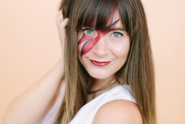 DIY David Bowie Makeup Tutorial | Camille Styles