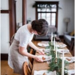 setting the fall table