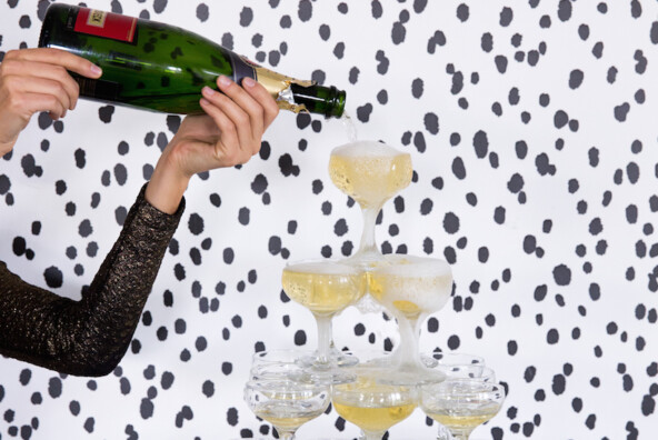 can we have a champagne tower at every party, please?