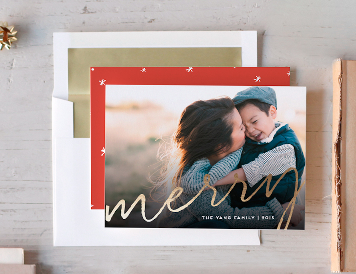 Minted Holiday Cards!