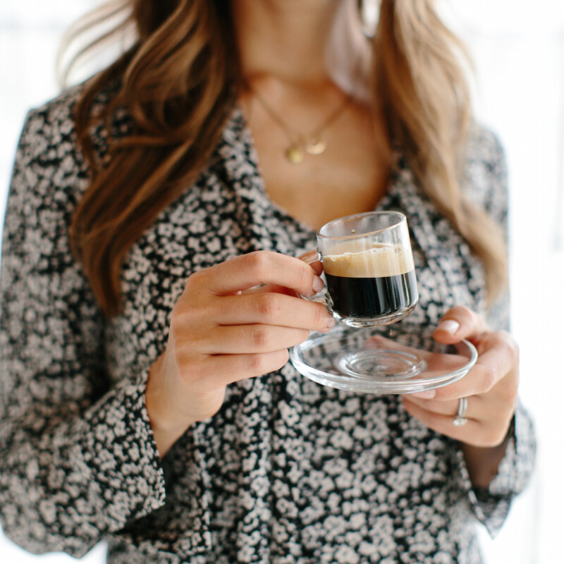 The perfect espresso // Slow down and savor the everyday moments.