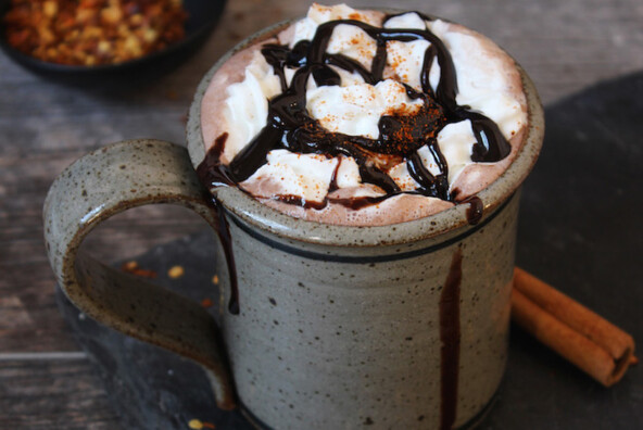 Spiked Mexican Hot Chocolate recipe