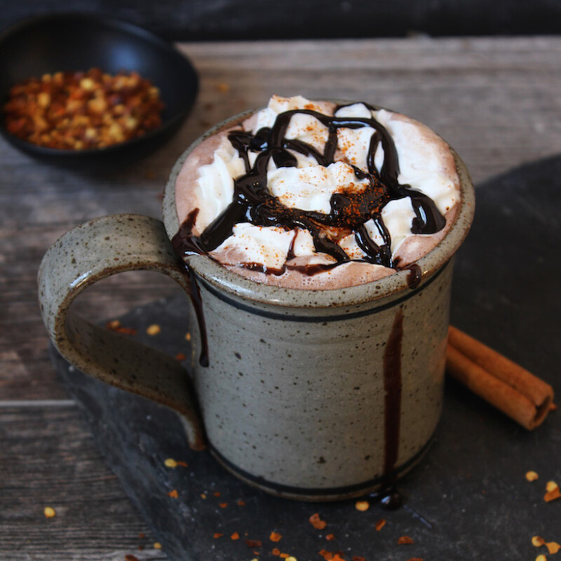 Spiked Mexican Hot Chocolate recipe