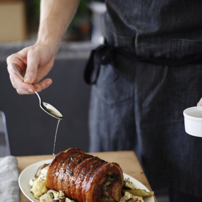 Roasted New Mexican Green Chile Porchetta