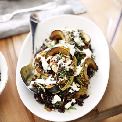 Wild Grain & Winter Squash Salad | A Holiday Dinner with Britt Maren