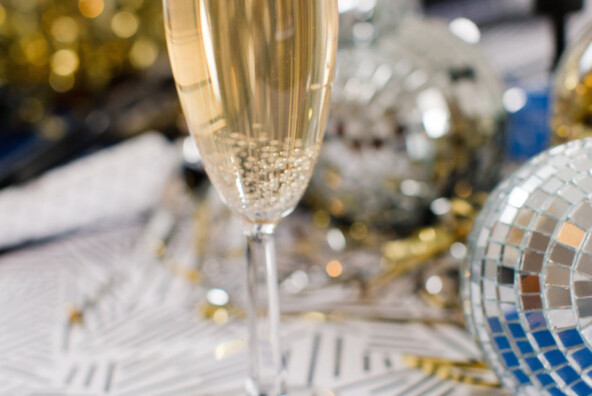 Ideas for a glamorous, glittering New Years Eve party