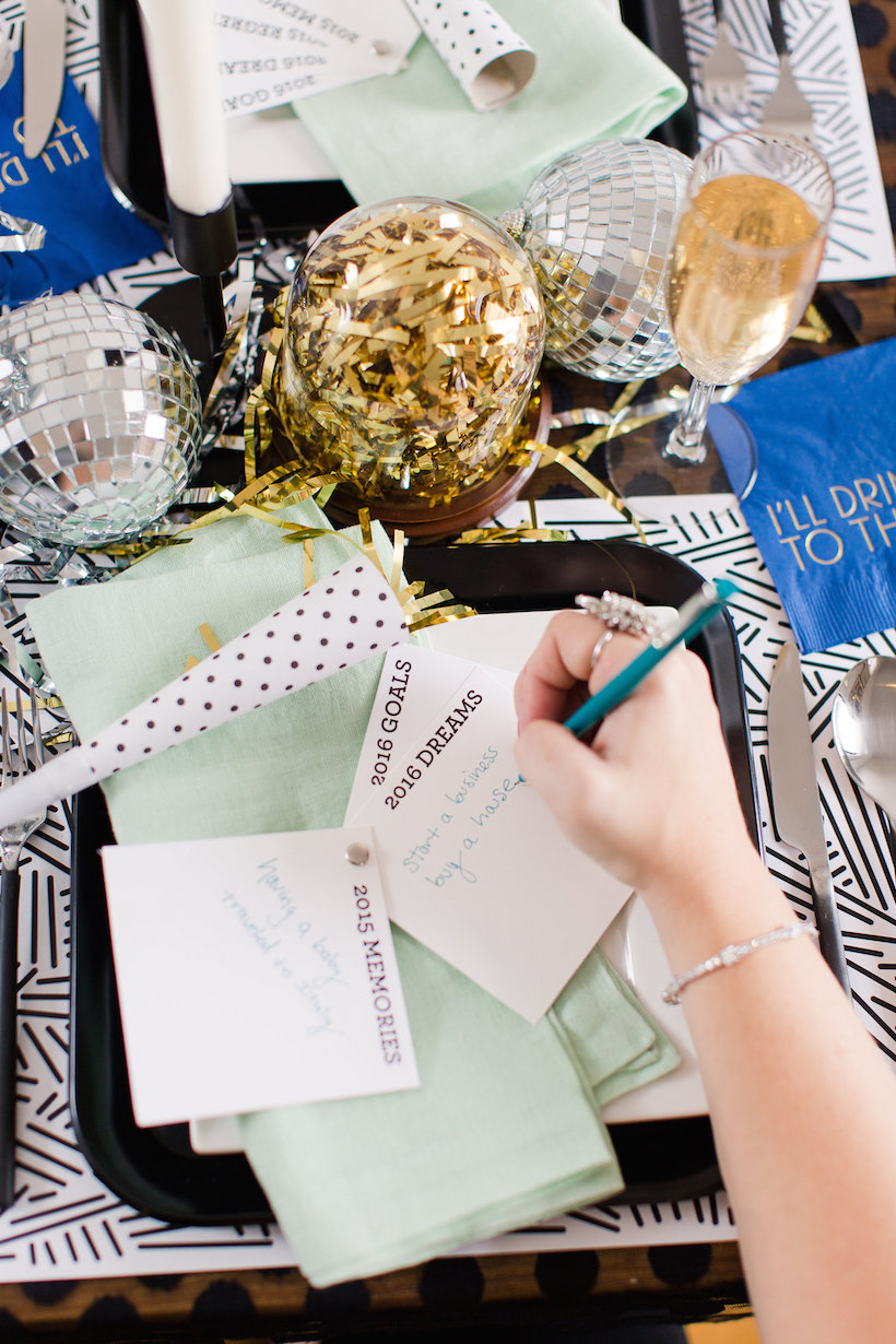Ideas for a glamorous, glittering New Years Eve party