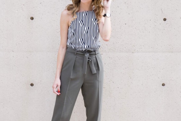 SWOONING over these olive trousers