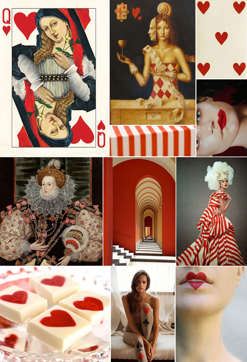 queen of hearts valentine's day inspiration