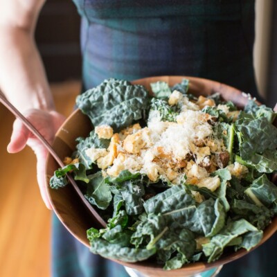 Irish kale salad