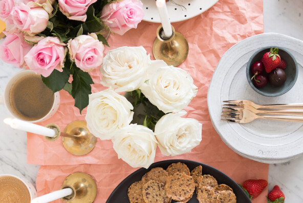 a girly valentine's day gathering