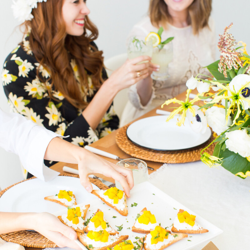 the happiest spring brunch ever