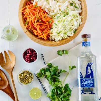 Jicama Tequila Slaw