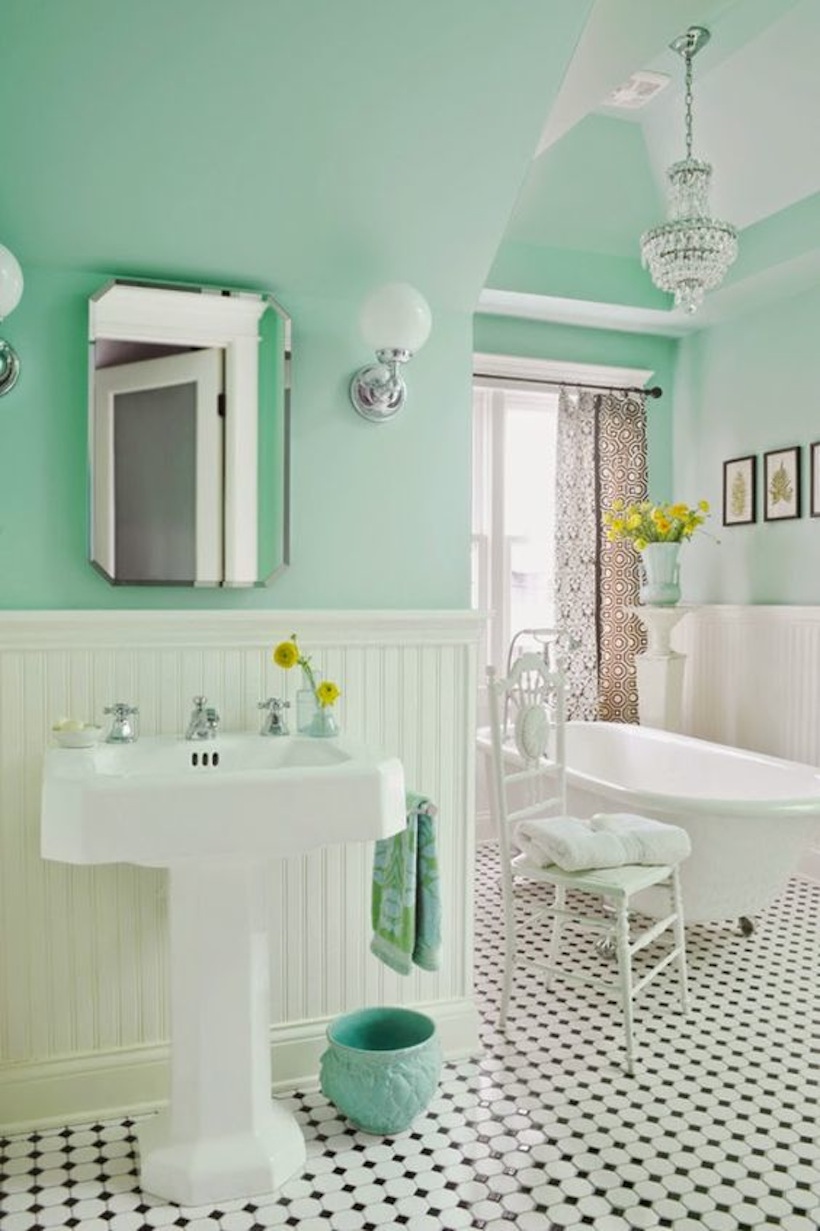 10 Best Colorful Bathrooms Camille Styles 5362