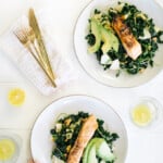 This salmon salad packs all your superfoods into one majorly delicious lunch!