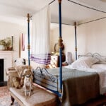 iron canopy bed