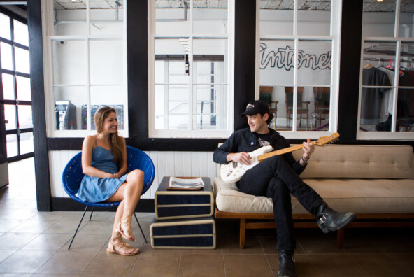 Meet the adorable couple behind the coolest live music venue in Austin