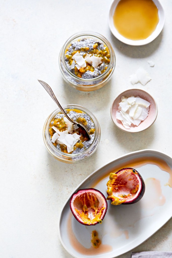 Passion Fruit Chia Pudding Camille Styles 