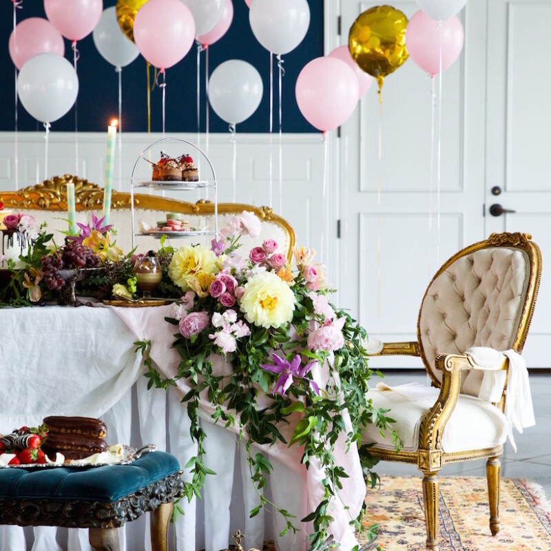 that table! dreamiest. bridal shower. ever.