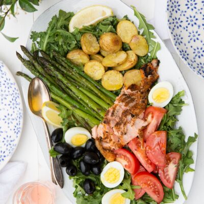salmon nicoise salad