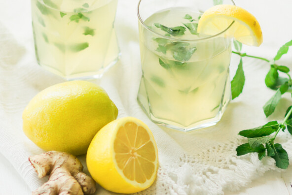 Three Herb-Infused Lemonades - Rosemary, Lavender, and Ginger Mint!