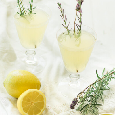 Three Herb-Infused Lemonades - Rosemary, Lavender, and Ginger Mint!