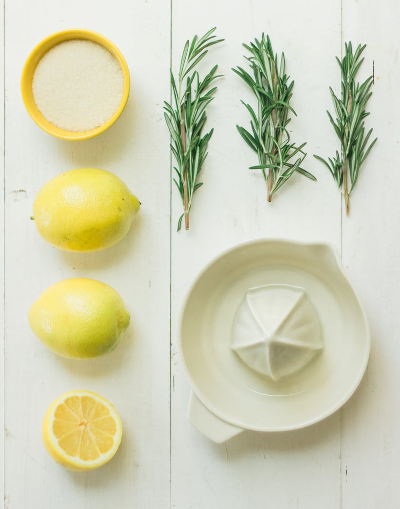 Three Herb-Infused Lemonades - Rosemary, Lavender, and Ginger Mint!