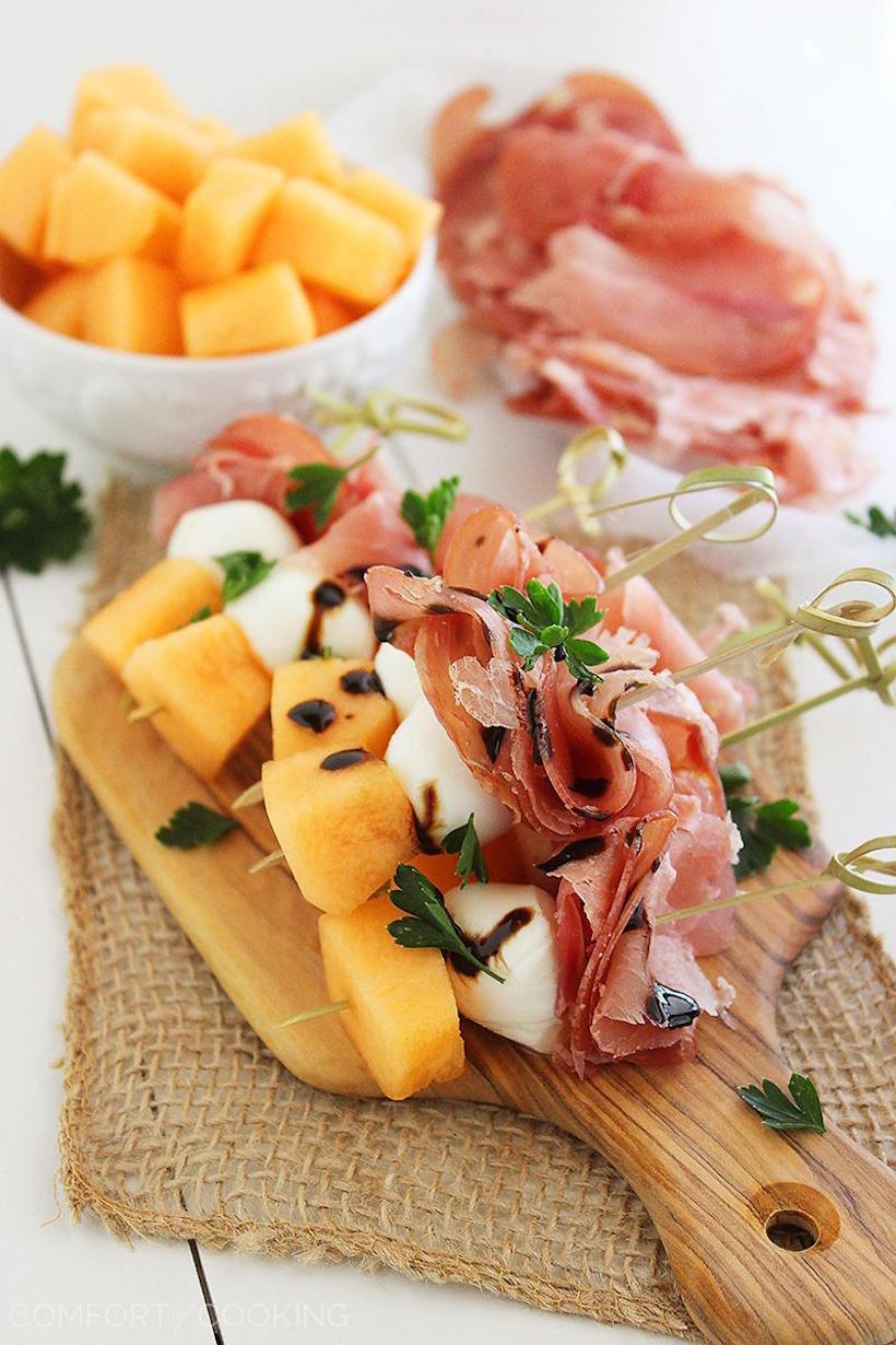 Prosciutto and Melon Skewers_outdoor cooking recipes