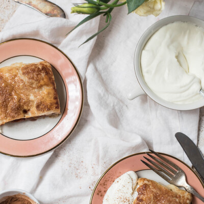 summer peach turnover recipe!