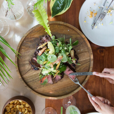 South Congress Hotel Dinner Party -- Steak Salad Recipe