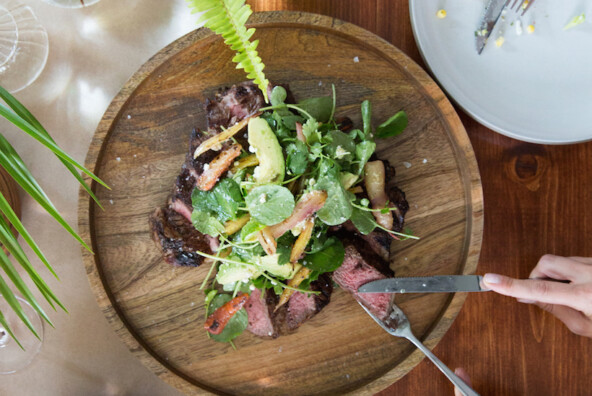 South Congress Hotel Dinner Party -- Steak Salad Recipe