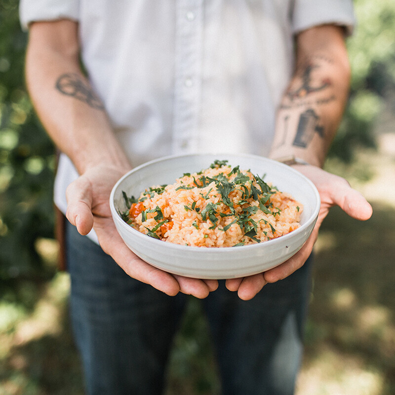Chef Taylor Chamber's Tomato Rice