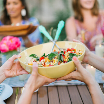 raw corn summer salad