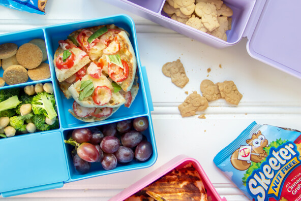 Fun kids lunches -- mexican, italian, & asian