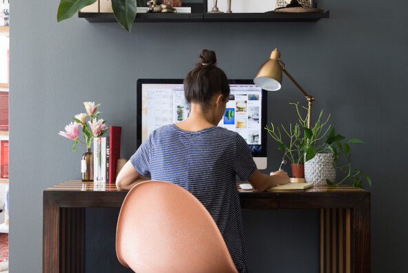 stunning home office makeover