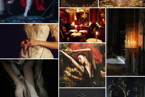 Dark and Moody Paris Inspiration Board