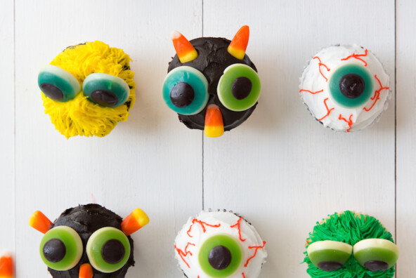 Decorate Your Own Monster Cupcakes