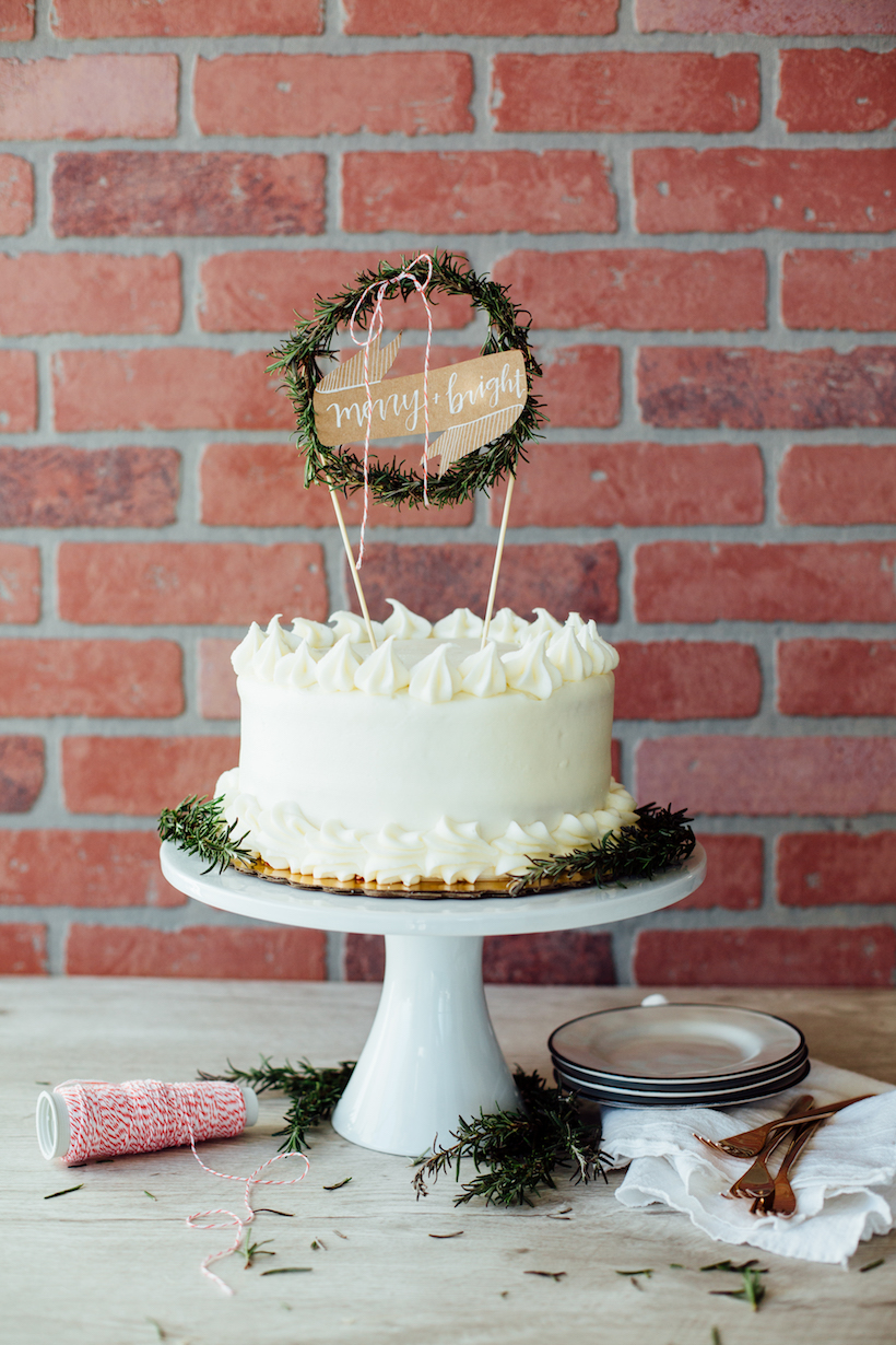 Cake topper Rosemary