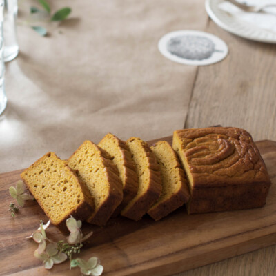 pumpkin mochi tea cake