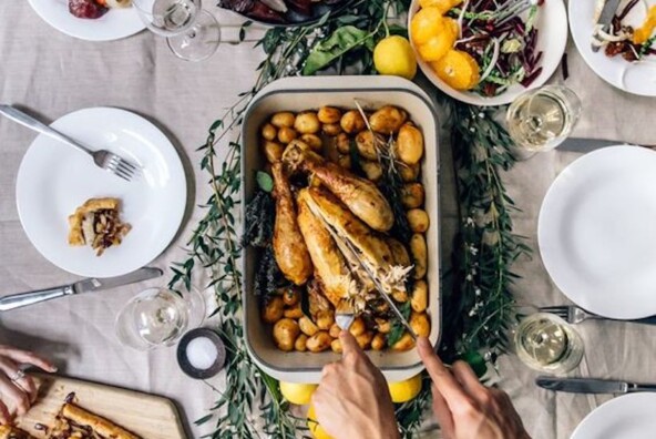 gorgeous thanksgiving table