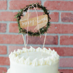 rosemary wreath cake topper!