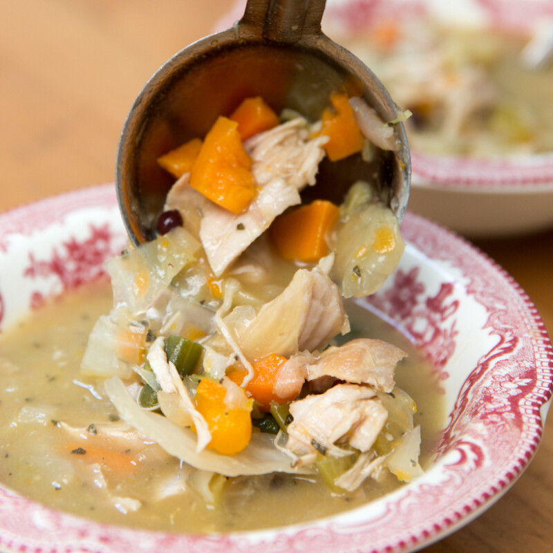 thanksgiving leftovers soup