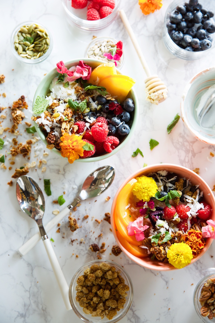 Salty Sweet Granola and Coconut Yogurt