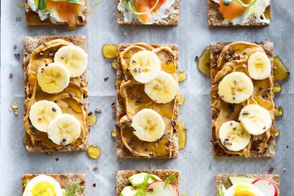 simple and healthy was a breakfast crackers